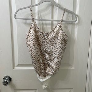 Abercrombie Satin Bodysuit